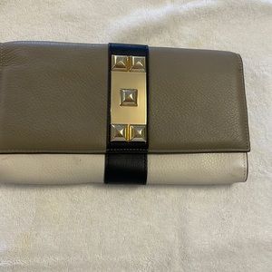 Vince Camuto Leather Clutch
